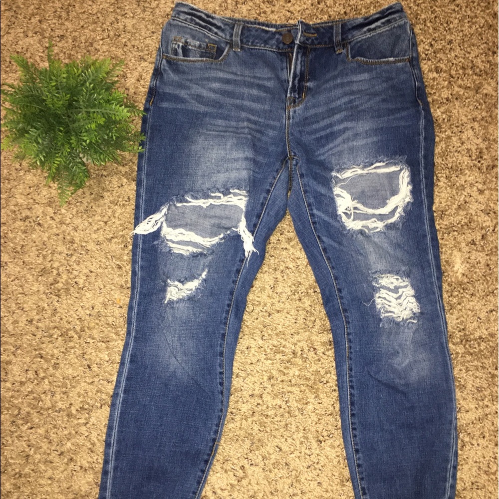 Mid rise jeans